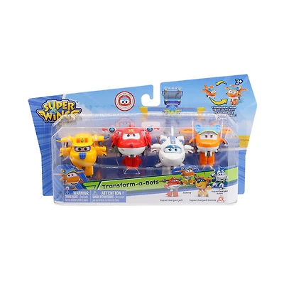 Super Wings Transform-a-Bots - 4 Pack