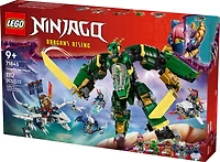 LEGO NINJAGO L'avion-Robot de Lloyd, Ensemble de Construction de Combat de Dragon avec 5 Figurines 71845