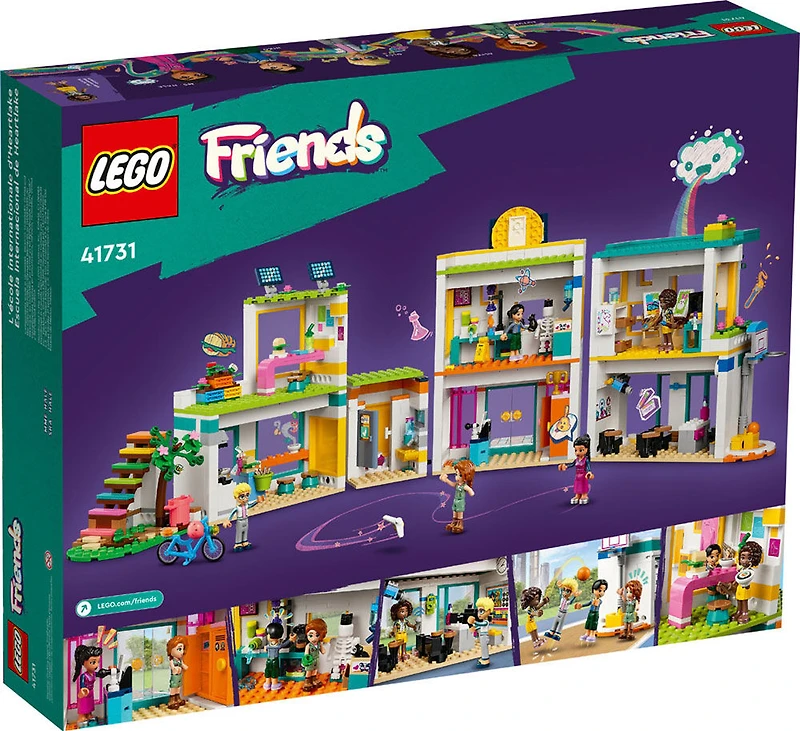 LEGO Friends Heartlake International School 41731 Building Toy Set (985 Pieces)
