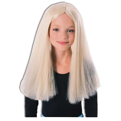 Perruque longue blonde