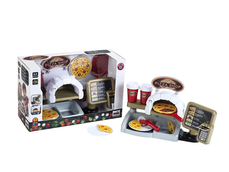 Stand à pizzas, boîte fenêtre - Édition anglaise