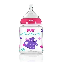 NUK Nature orthodontique biberon, 5 oz, 3-paquet - Rose - Notre exclusivité