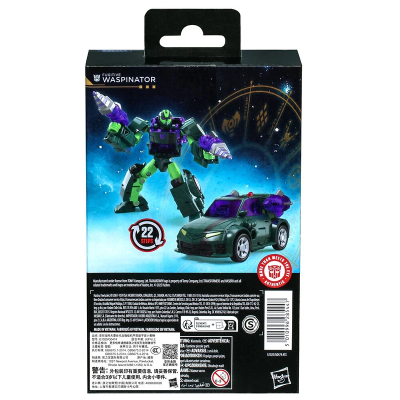 Transformers Age of the Primes Deluxe Class Fugitive Waspinator
