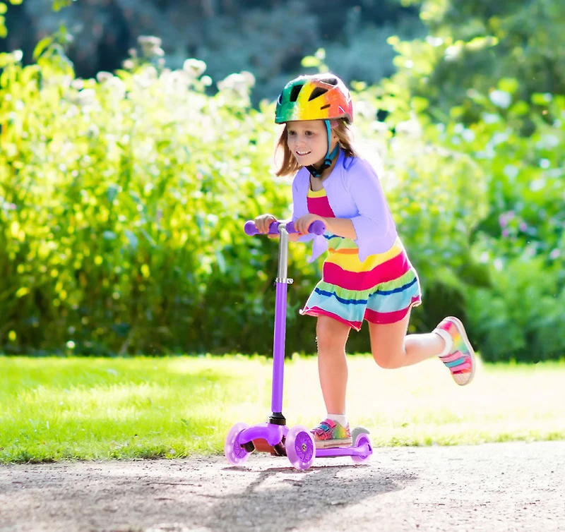 Rugged Racer Mini Deluxe 3 Wheel Kick Scooter