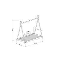 Sweedi Lit Simple Bois naturel