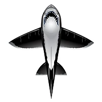 Cerf-volant RareAir X Kites - Requin