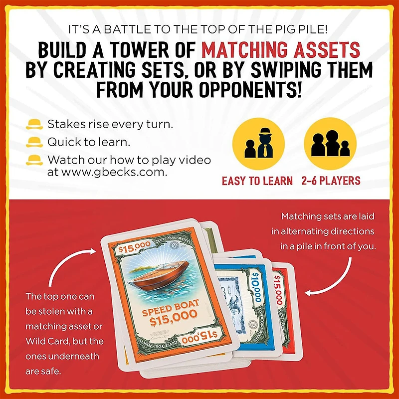 Grandpa Beck'S Games - Cover Your Assets - Édition anglaise