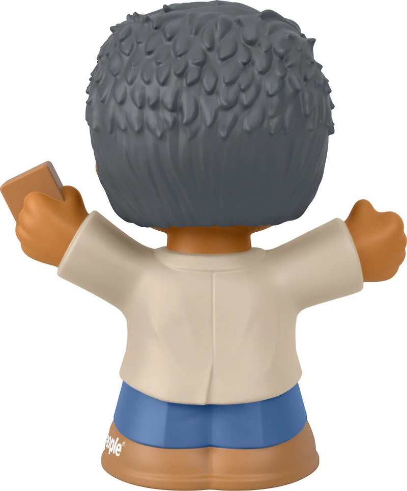 Fisher-Price Little People Gray-Haired Man Figure pour les tout-petits et les enfants d'âge préscolaire