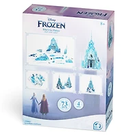 4D Build, Disney Princess Frozen Elsa's Ice Palace Paper 3D Puzzle Paper Model Kit, 73 Piece Paper Model Kit