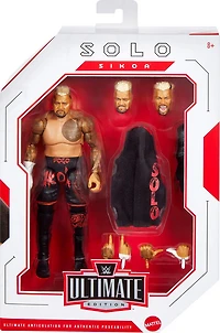 WWE Ultimate Edition Solo Sikoa Action Figure & Accessories Set, 6-inch Collectible