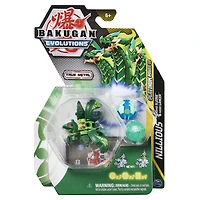 Bakugan Evolutions, Coffret Platinum Power Up Nillious avec Nano Sledge et Lancer