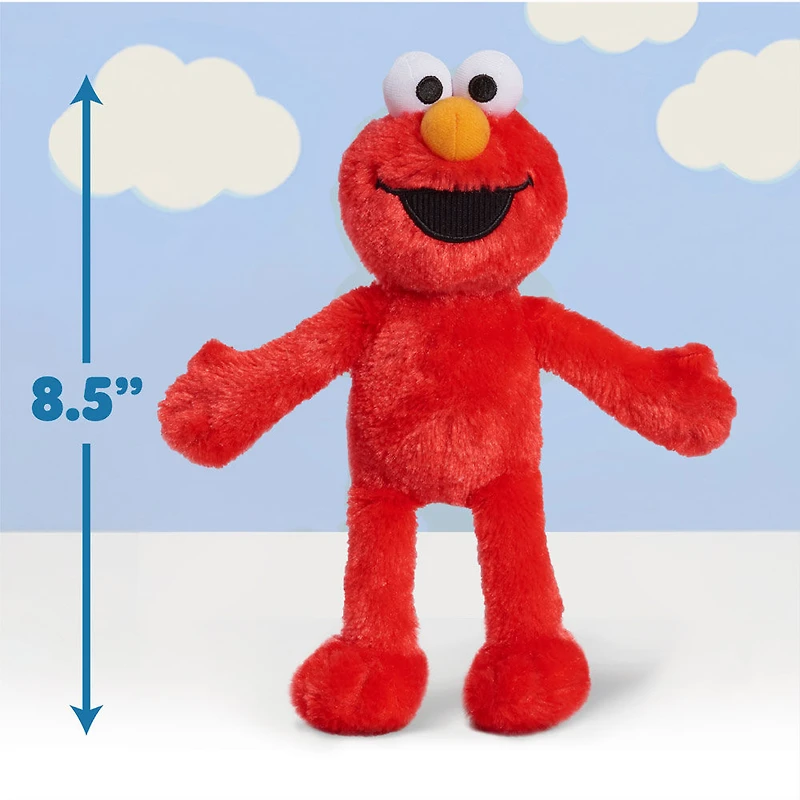 Animal en Peluche Ecologique de 20 cm (8 pouces) d'Elmo des Amis de Sesame Street