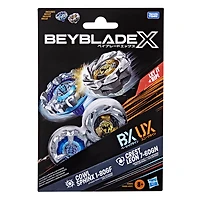 Beyblade X Dual Pack Cowl Sphinx 1-80GF et Crest Leon 7-60GN