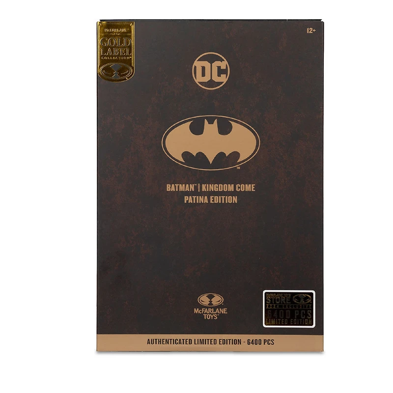 Figurine 7" DC Multiverse Armored Batman (Kingdom Come) Patina Edition Gold Label