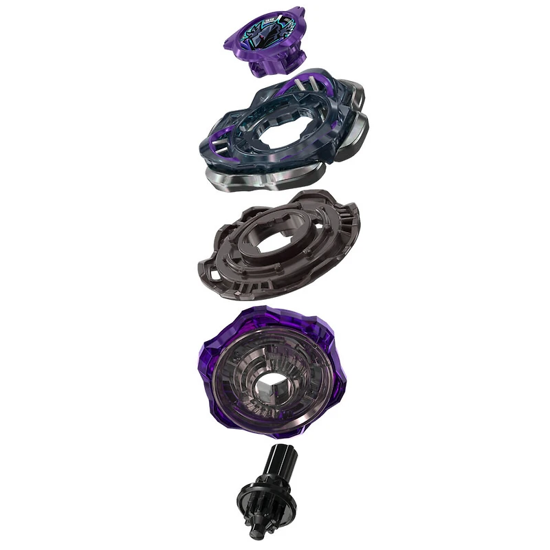 Beyblade X Starter Pack Dark Perseus B 6-80W CX avec toupie et lanceur