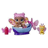 Baby Alive GloPixies Minis Doll, Bubble Sunny, Glow-In-The-Dark Doll
