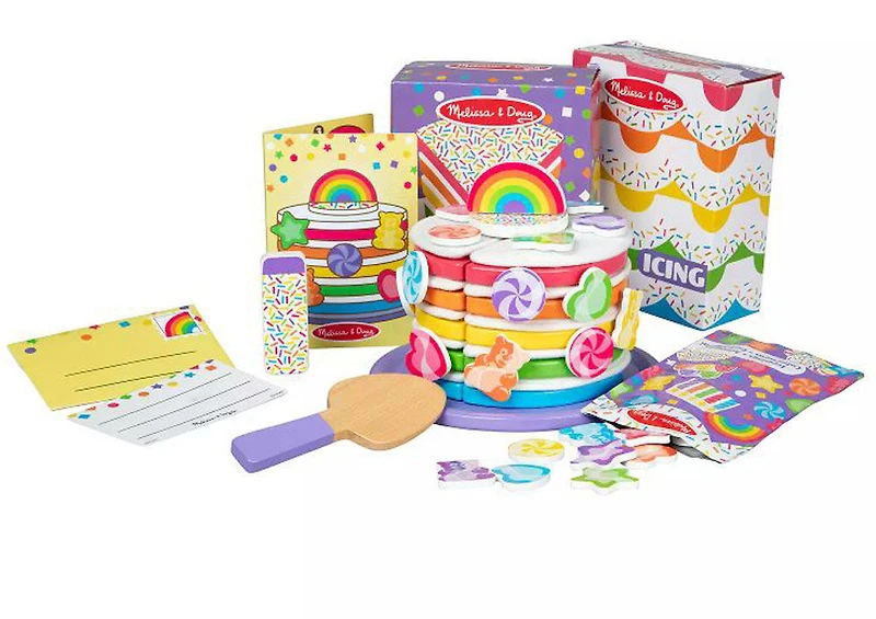 Melissa and Doug - Gâteau surprise arc-en-ciel