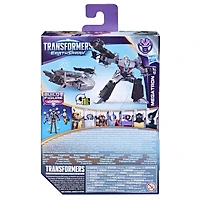 Transformers EarthSpark, figurine Megatron classe Deluxe de 12,5 cm, jouet robot pour enfants