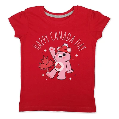 Canada Bear Short Sleeve Tee - Red