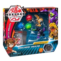 Bakugan, Battle Pack 5 personnages, Darkus Cyndeous et Aurelus Trox