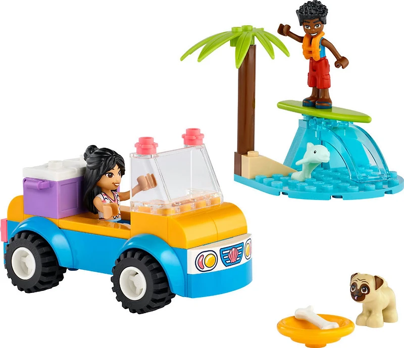 LEGO Friends Le tour de buggy de plage 41725 Ensemble de jeu de construction (61 pièces)