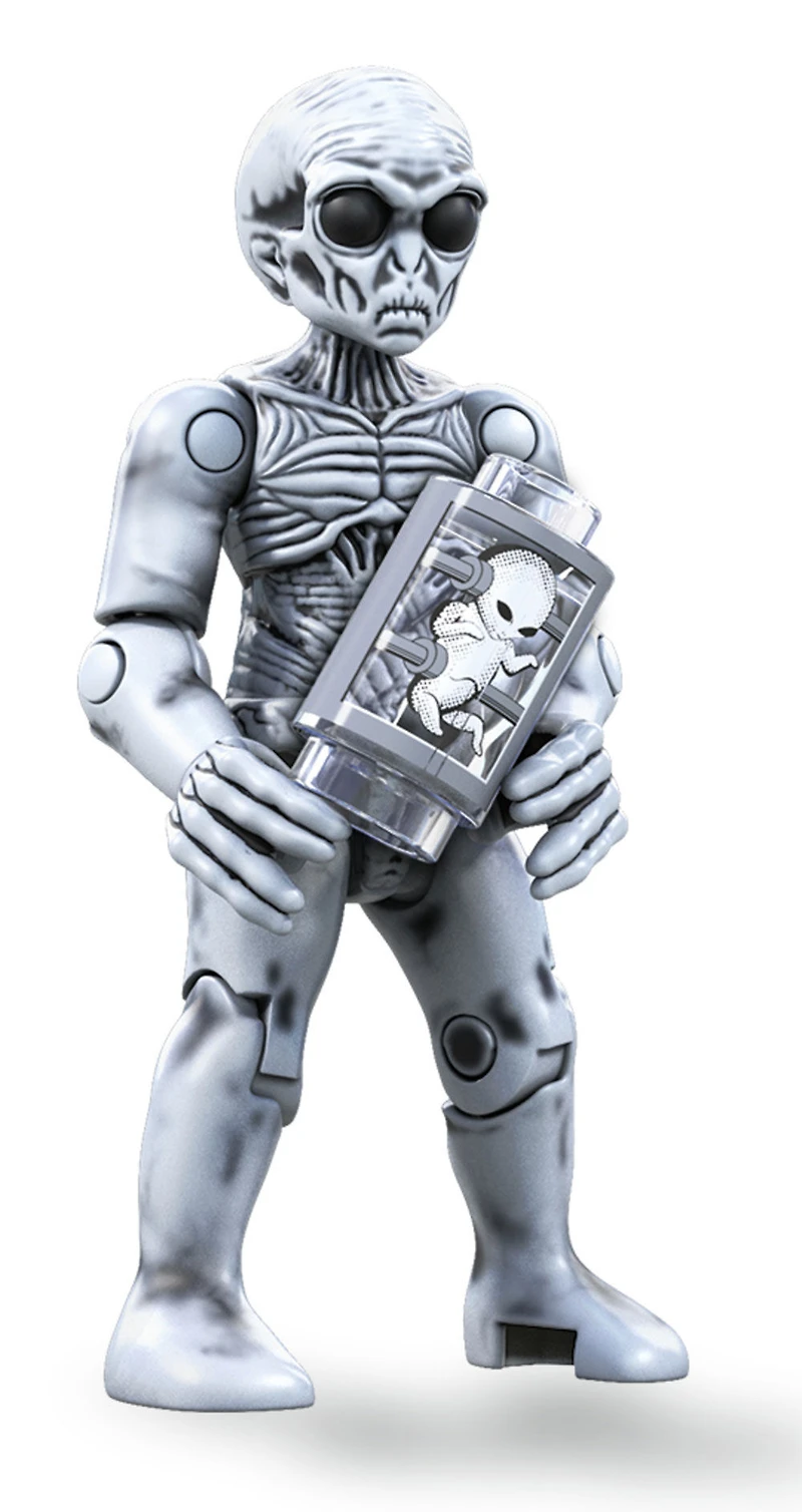 Mega Construx - Probuilder - Extra-terrestre Gris