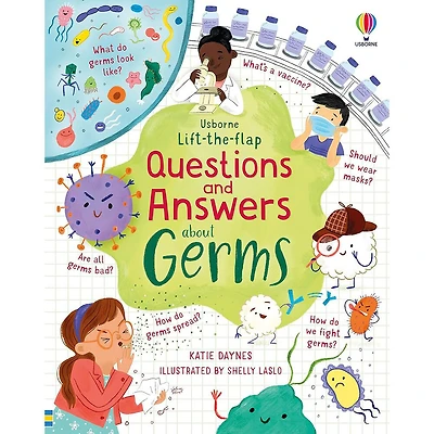 Lift-The-Flap Questions and Answers About Germs - Édition anglaise
