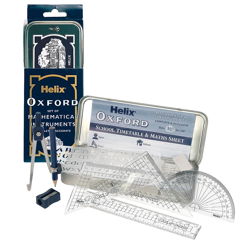 Helix Oxford 10Pc Math Set