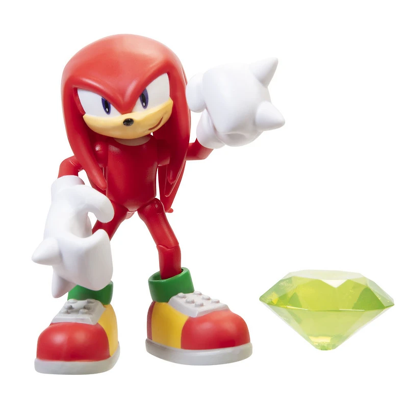 Figurines Sonic 4 pouces - Knuckles Moderne