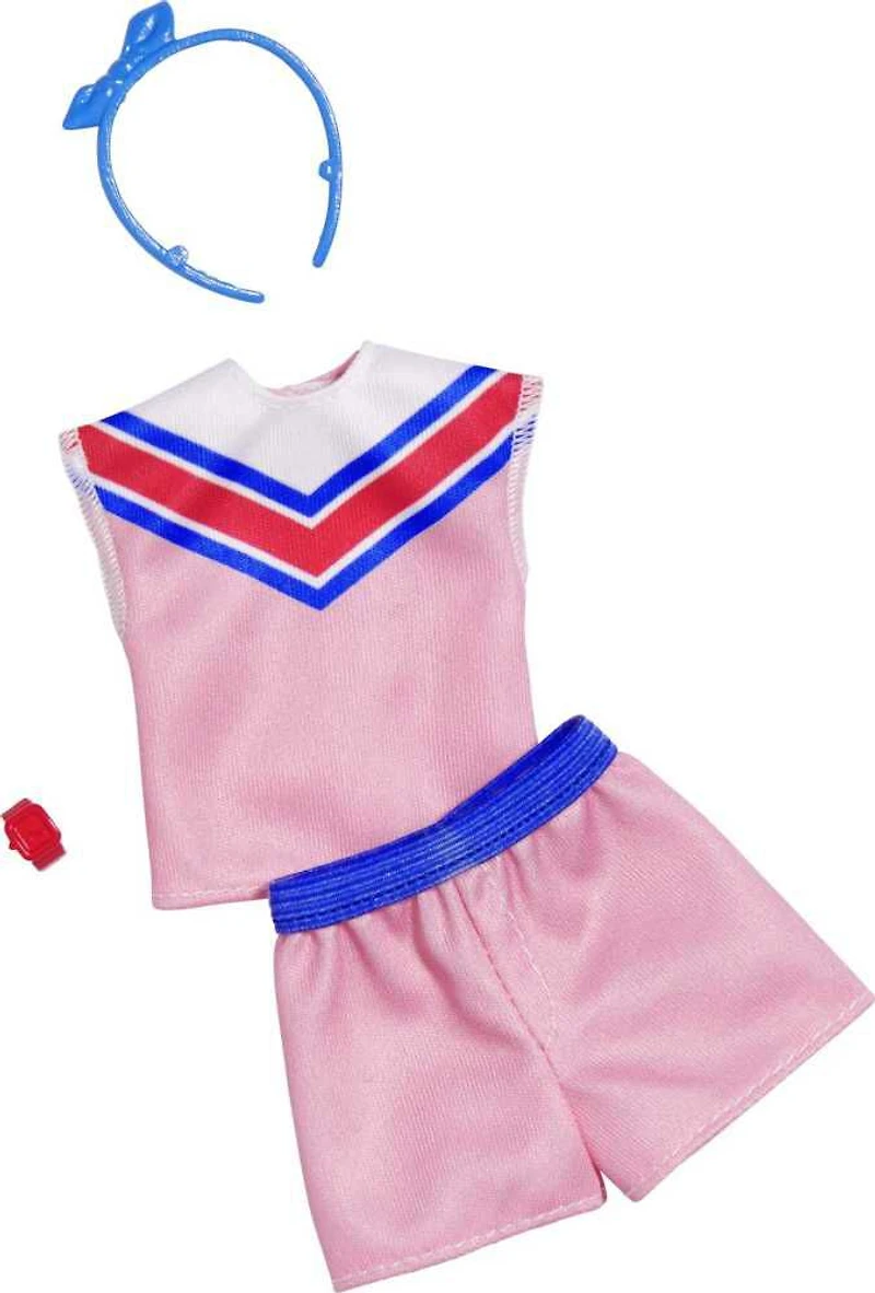 Barbie Fashion Pack, Doll Clothes, Sleeveless Shirt, Shorts, Headband, Watch