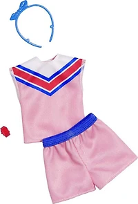 Barbie Fashion Pack, Doll Clothes, Sleeveless Shirt, Shorts, Headband, Watch