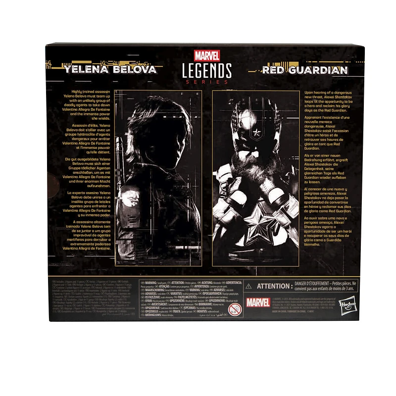 Marvel Legends Series Yelena Belova and Red Guardian
