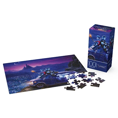 En avant, Puzzle de 100 pièces dans une boîte en forme de tour