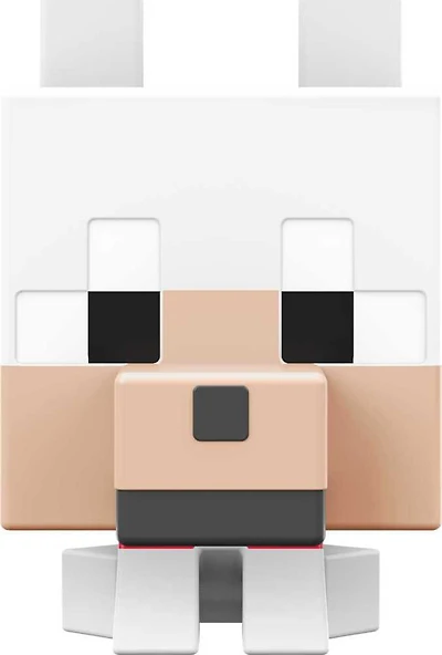 Minecraft Mob Head Minis Wolf Figure