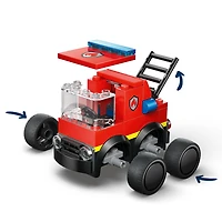 LEGO City Véhicules - Le camion de pompiers - Mini-ensemble de jouet de construction avec figurine de pompier - 60482