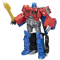 Transformers: Rise of the Beasts, figurine Beast-Mode Optimus Prime de 25 cm avec sons et lumières - Édition anglaise
