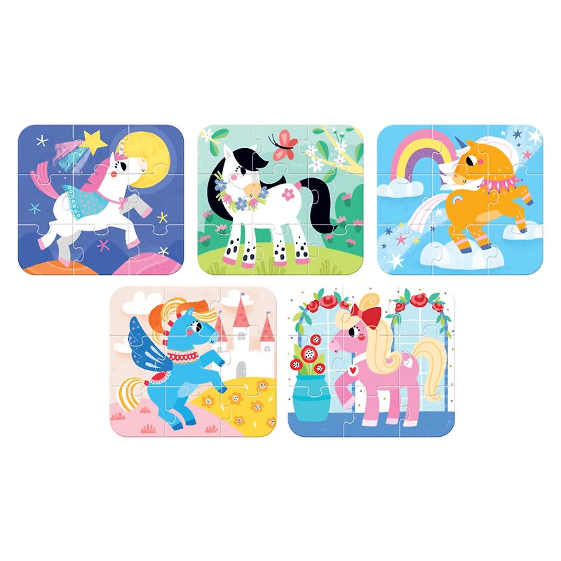On-The-Go- 45pc Puzzle- Ponies (3+)