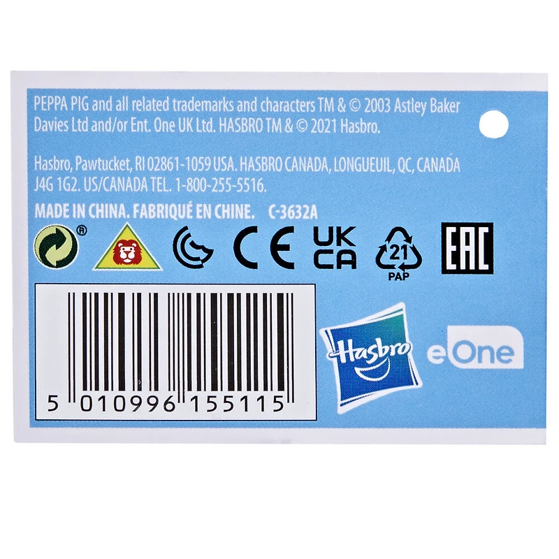 Peppa Pig Toys Candy Cat in Little Buggy Ice Cream Truck, Vehicle with Rolling Wheels