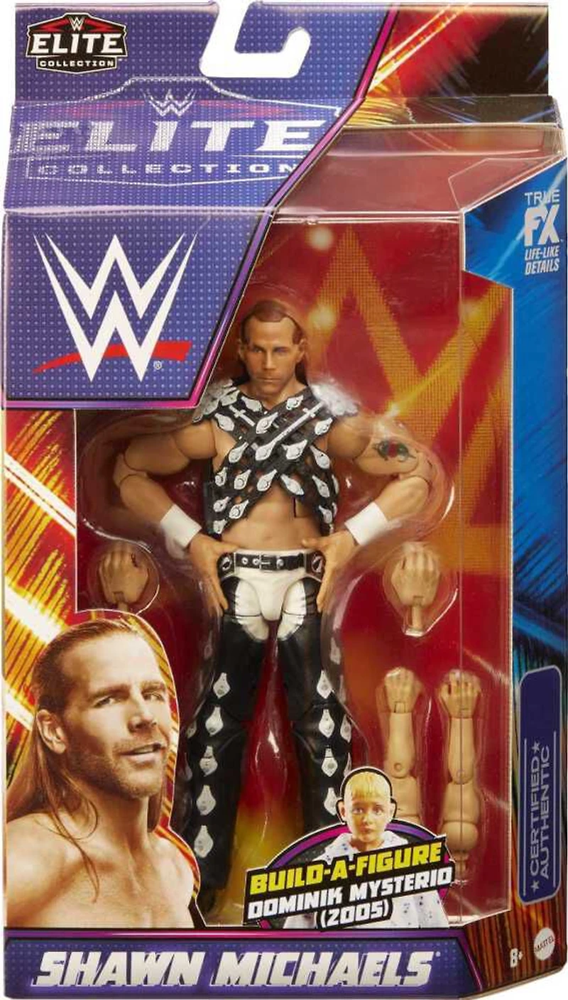 WWE- Collection Elite - SummerSlam- Figurine articulée - Shawn Michaels