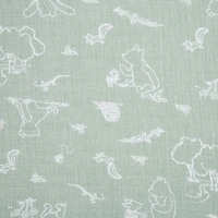 Muslin Swaddle Blk 4 Pack - Disney Winnie