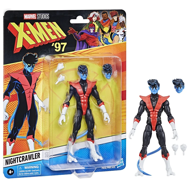 Marvel Legends Series Nightcrawler X-Men '97, figurine articulée de 15 cm