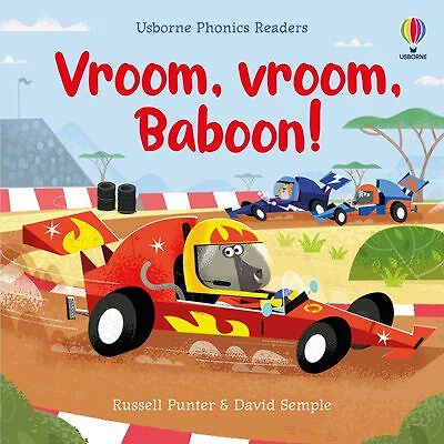 Phonics Readers: Vroom, Vroom, Baboon! - Édition anglaise