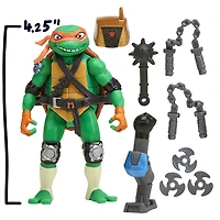 Tales of Teenage Mutant Ninja Turtles: Assortiment de figurines de base Michelangelo de Mutations mix and match