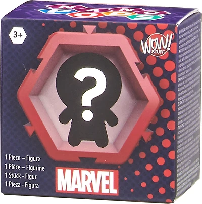 NANO PODS Connectable Collectable Marvel Surprise Toy Character Figures Inside Attached Pod (Styles May Vary)