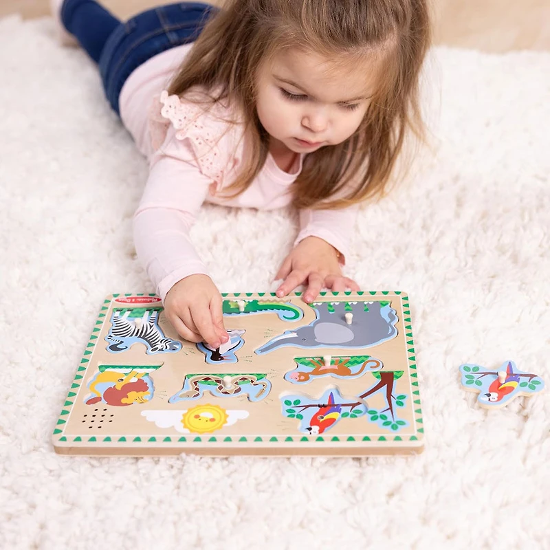 Melissa and Doug - Puzzle sonore des animaux du zoo