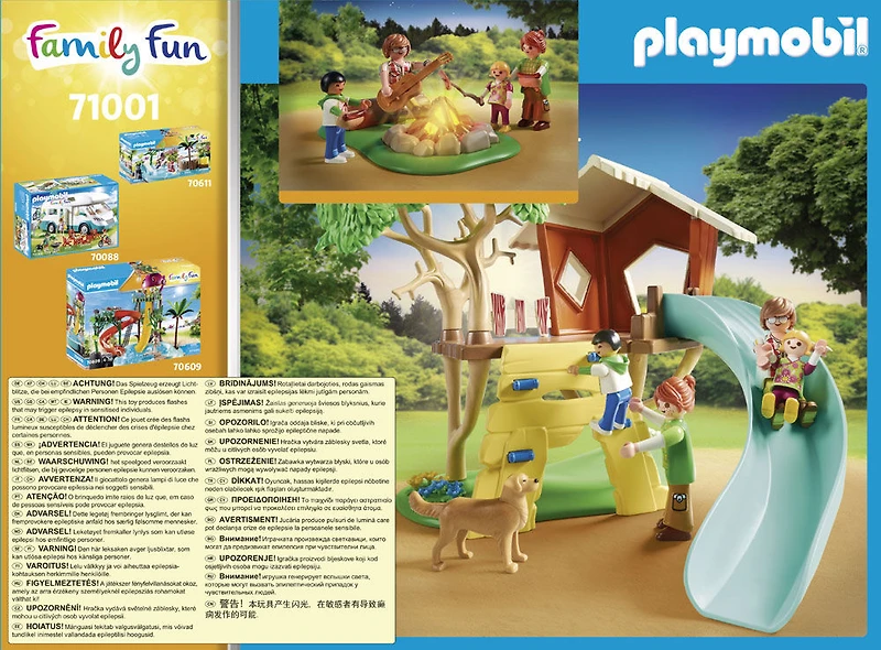Playmobil - Adventure Treehouse with Slide