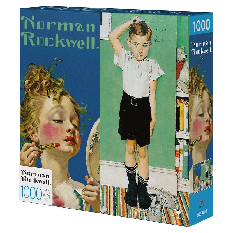 Puzzle de 1 000 pièces, Frères et soeurs de Norman Rockwell