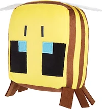 Cuutopia -Minecraft -Peluche Abeille, poupée coussin arrondie