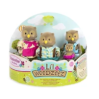 Whooswhoo Hiboux, Li'l Woodzeez, Ensemble de petites figurines de hiboux