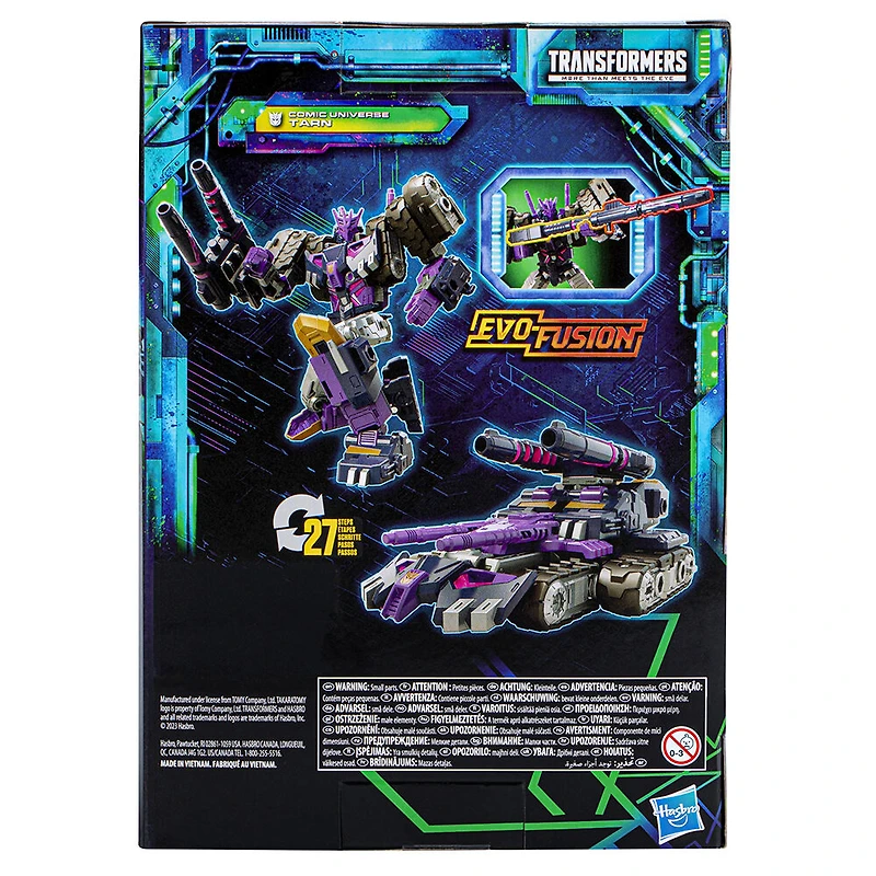 Transformers Legacy Evolution, figurine Comic Universe Tarn de 17,5 cm classe Voyageur